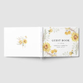 Zomer Zonnebloem bruiloft Gastenboek (Volledig)