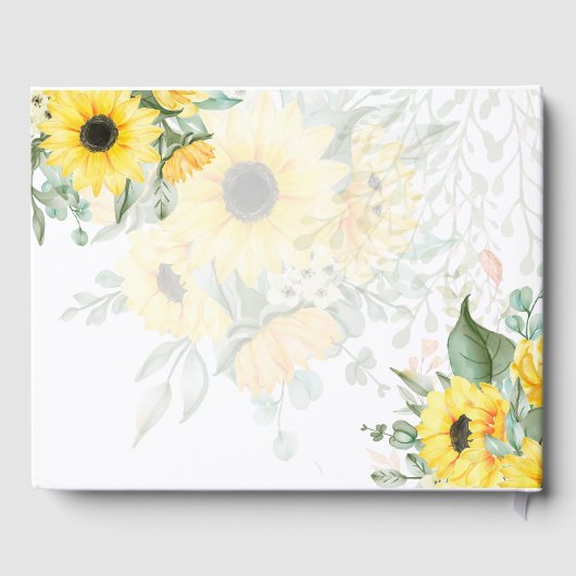 Zomer Zonnebloemen Weddenschap Boek (Achterkant)