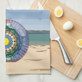 Zomer Zonneschijn Handdoek (Quarter Fold)