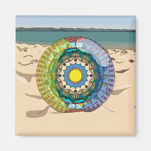 Zomer Zonneschijn Magnet Magneet