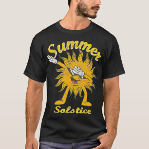 Zomer zonnewende Festival Gidt Idee T-shirt