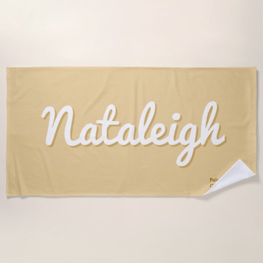 Zomer Zonsondergang Meisjes Trip Bachelorette Strandlaken (Voorkant)