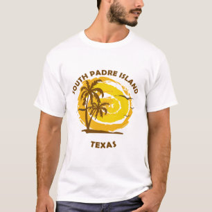 Zomer zuid padre eiland- texas t-shirt