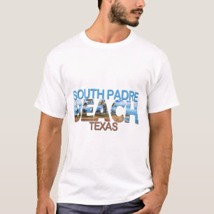 Zomer zuid padre eiland- texas t-shirt
