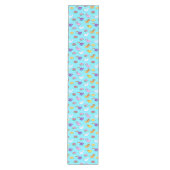 Zomer Zwembad Float Pattern Medium Tafelloper (Voorkant)