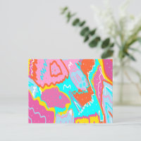 Zomer Zwembad Vibes Abstracte kunst