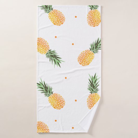 Zomerananasons Badhanddoek (Badhanddoek)