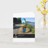 zomerarend kaart (Gele Bloem)