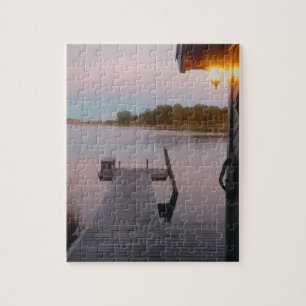 Zomeravond in de zweedse archipel legpuzzel