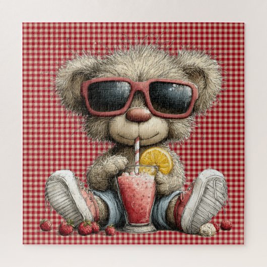 Zomerbeer Puzzel (Verticaal)