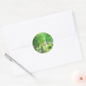 Zomerbegraafplaats Ronde Sticker (Envelop)