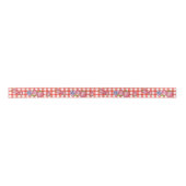 Zomerbessen schuur Red Gingham Lint (Voorkant)