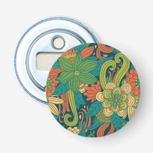Zomerbloem Button Flesopener
