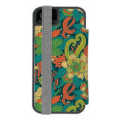 Zomerbloem Incipio iPhone Portemonnee Hoesje (Agenda Achterkant)