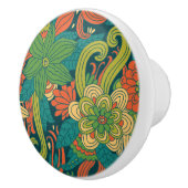 Zomerbloem Keramische Knop (Rechts)