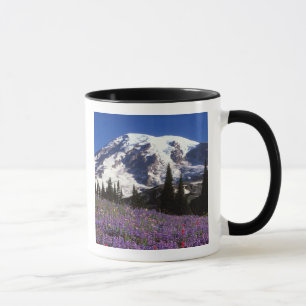 zomerbloemen aan de basis van de Mount Rainier, 2 Mok