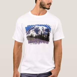 zomerbloemen aan de voet van Mount Rainier, 2 T-shirt