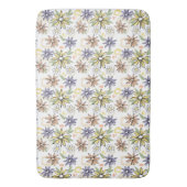 Zomerbloemen  badmat (Voorkant Verticaal)