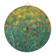 zomerbloemen (Floral Field) (Rode bloemen)