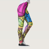 zomerbloemen leggings (Rechts)