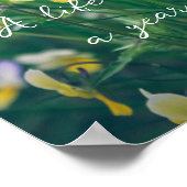 Zomerbloemen Poster (Hoek)