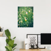 Zomerbloemen Poster (Thuiskantoor)