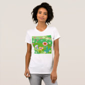 zomerbloemen t-shirt (Voorkant volledig)
