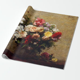 zomerbloemen van Henri Fantin-Latour Cadeaupapier