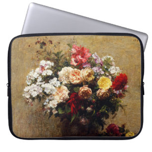 zomerbloemen van Henri Fantin-Latour Laptop Sleeve