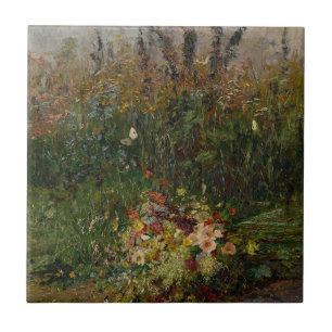 Zomerbloemen van het veld tegeltje