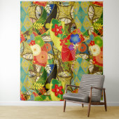 Zomerbloemen Wandkleed (In situ)