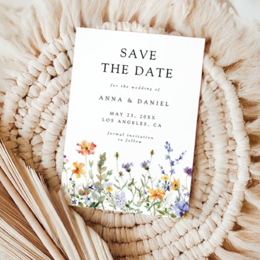 Zomerbloementuin Save The Date