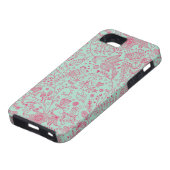 Zomerbloempatroon Case-Mate iPhone Case (Onderkant)