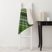 Zomerbomen Groene Streep Sherpa Deken (In situ)