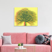 Zomerboom Canvas Afdruk (Insitu (Woonkamer))