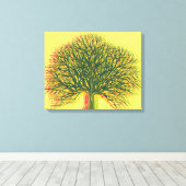 Zomerboom Canvas Afdruk (Insitu (Houten vloer))