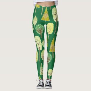Zomerbos: Natuur geïnspireerd ontwerp Leggings