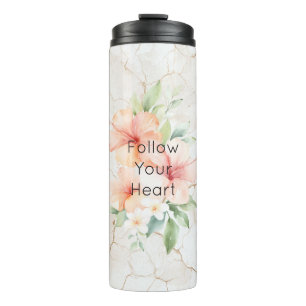 Zomerbries Blush Perzik Hibiscus Thermosbeker
