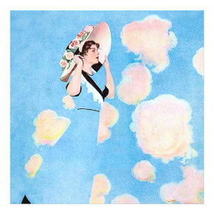 Zomerbriesjes door C Coles Phillips Foto Afdruk