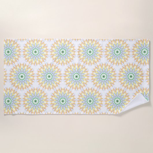 zomerchaos strandlaken (Voorkant)