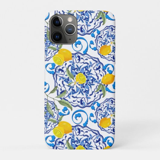 Zomercitrusvruchten, boho, bohaan, bloemMiddelland Case-Mate iPhone Case (Achterkant)
