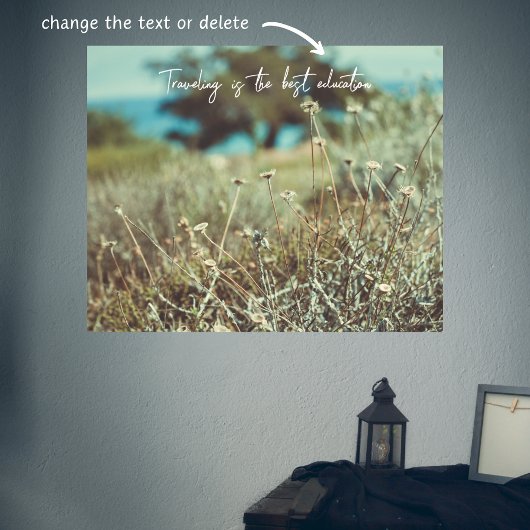 zomerdag aan de kust poster