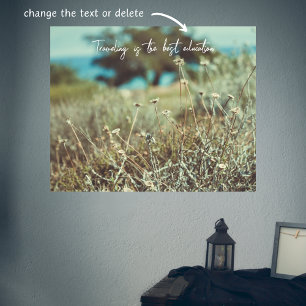 zomerdag aan de kust poster