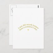 zomerdag briefkaart (Voorkant / Achterkant)