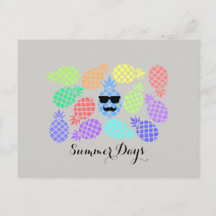 "Zomerdagen" Ananas Briefkaart