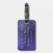 Zomerdagen Bagagelabel (Achterkant verticaal)