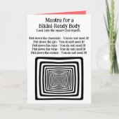 Zomerdieet Mantra Kaart (Voorkant)