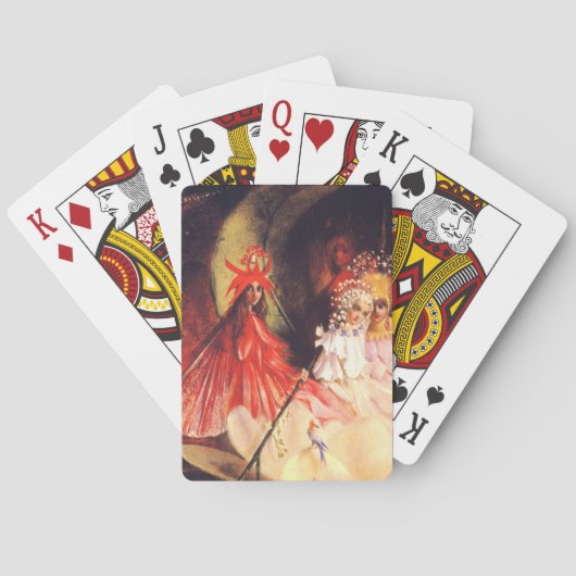 Zomerfeeën Pokerkaarten (Achterkant)