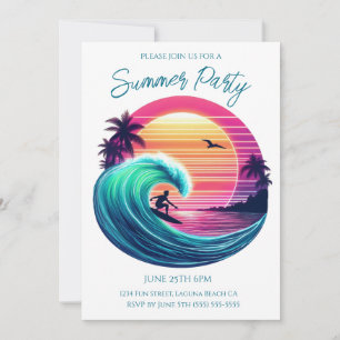Zomerfeest - Ride the Wave at Sunset Kaart