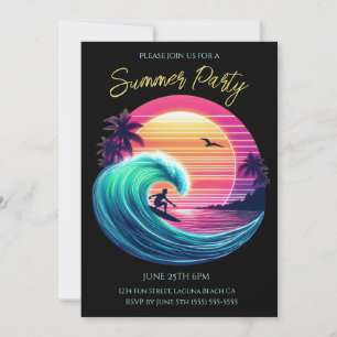 Zomerfeest - Ride the Wave at Sunset Kaart